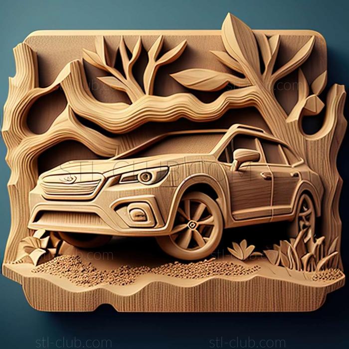 3D model Subaru Outback (STL)